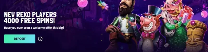 Reko Casino spelupplevelse